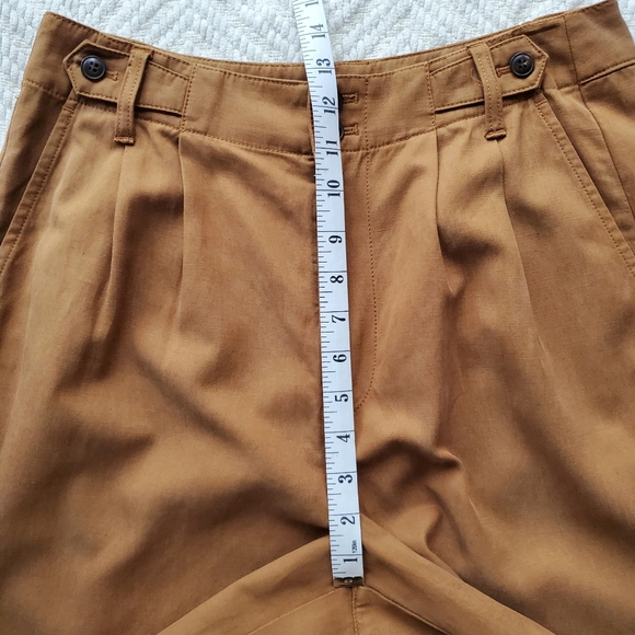 Madewell The Harlow Wide Leg Pants Acorn Brown NWT - Picture 12 of 13